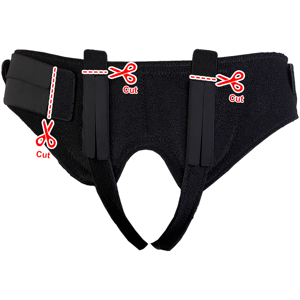 Cuttofit™ Double/Single Inguinal Hernia Belt